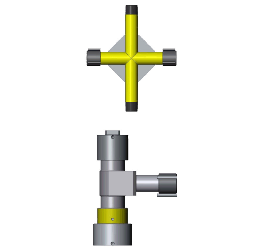 Borehole fluid tap TapBF-62×21, TapBF-65×21