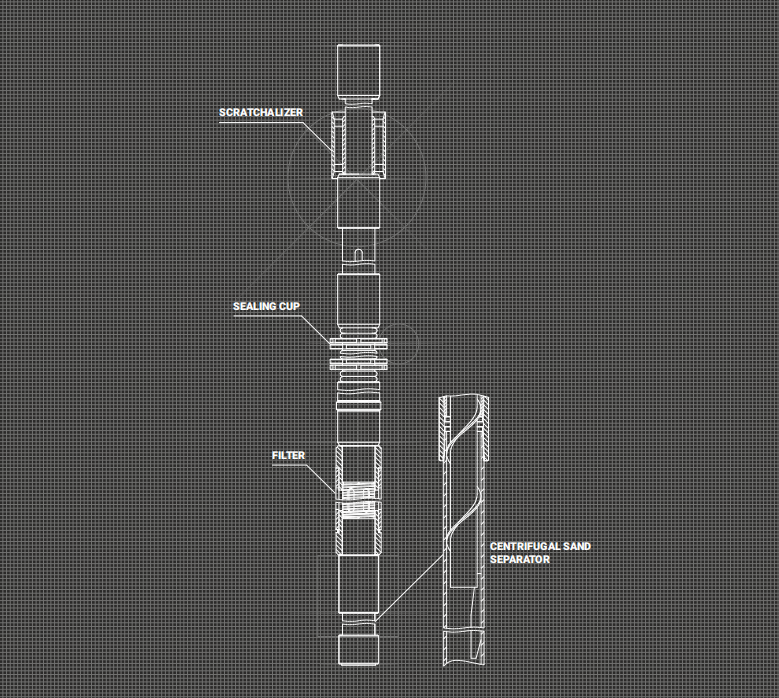 SAND-GAS ANCHOR